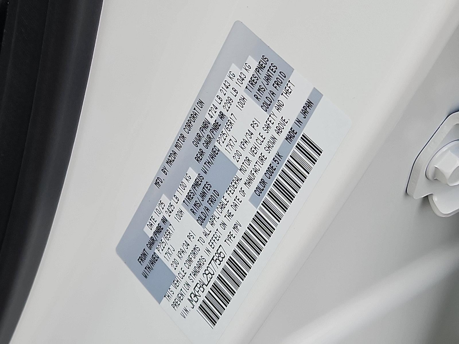 2025 Mazda Mazda CX-5 2.5 S AWD