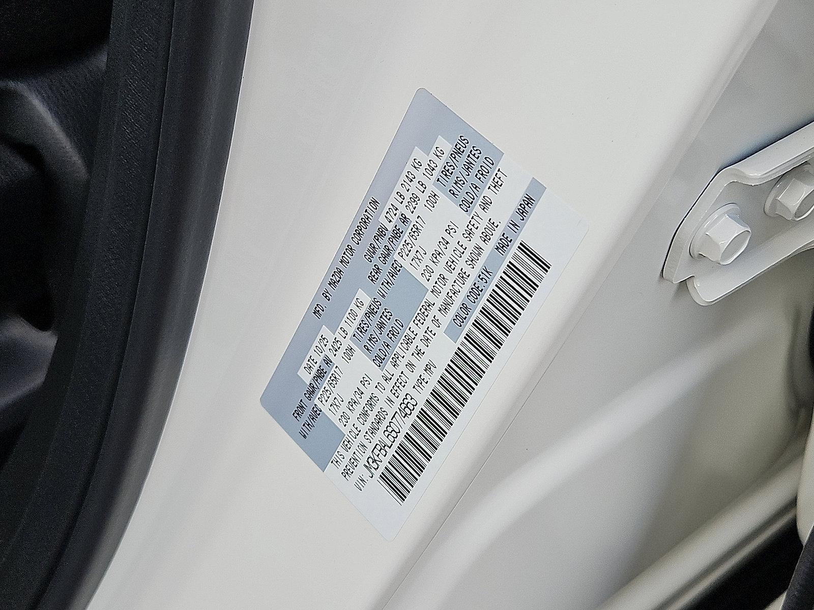 2025 Mazda Mazda CX-5 2.5 S AWD