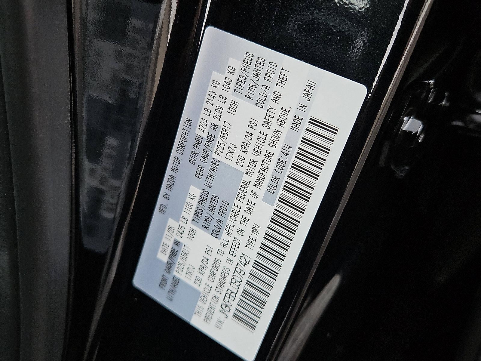 2025 Mazda Mazda CX-5 2.5 S Select AWD