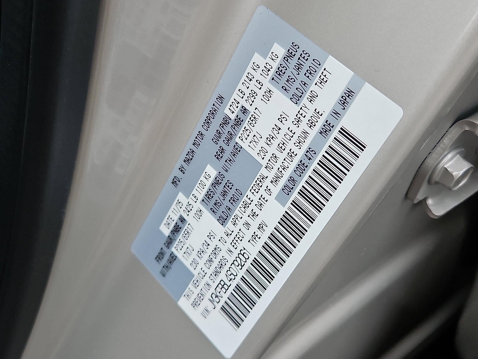 2025 Mazda Mazda CX-5 2.5 S Select AWD