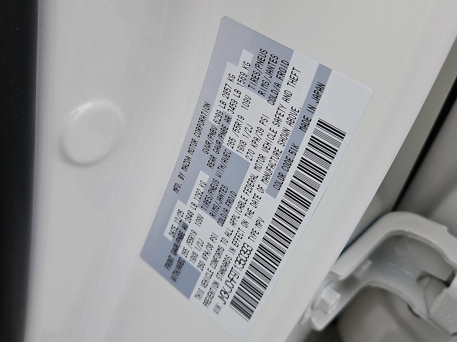 2026 Mazda Mazda CX-70 Plug-In Hybrid SC Plus AWD