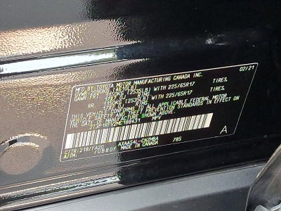 2021 Toyota RAV4 XLE AWD (Natl)