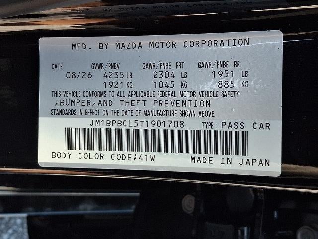 2026 Mazda Mazda3 Sedan 2.5 S Carbon Edition AWD