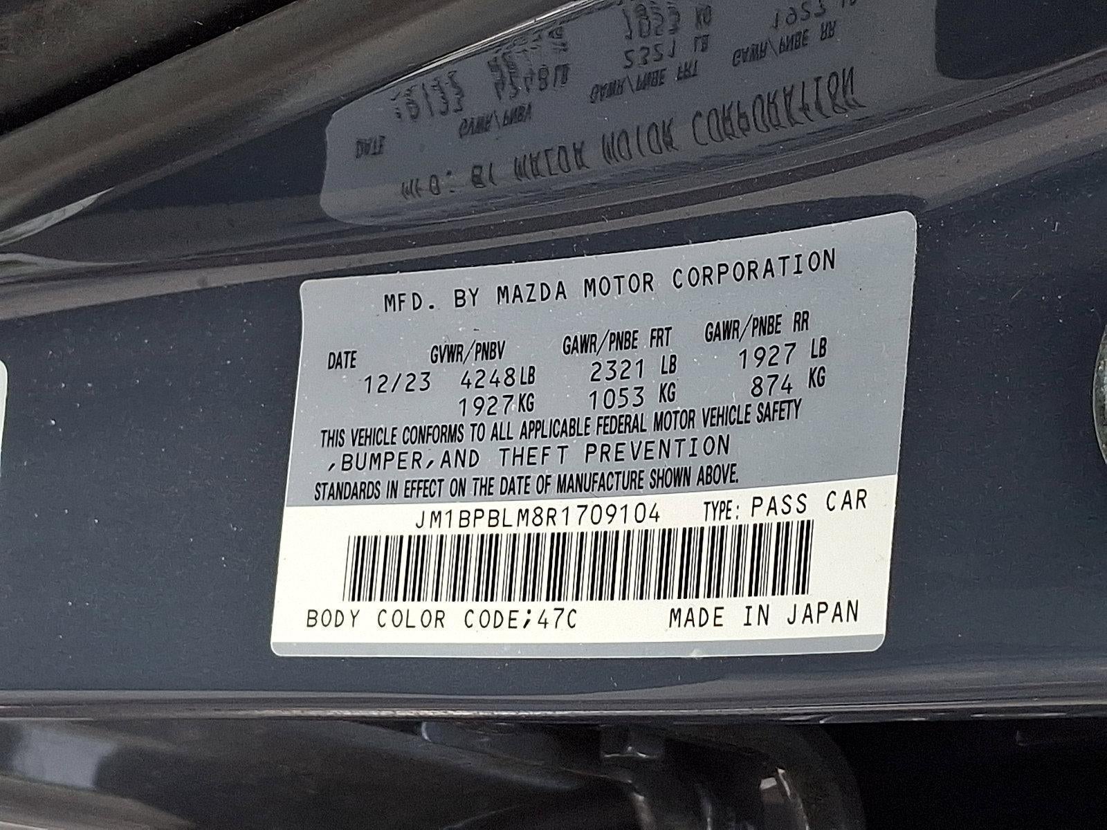 2024 Mazda Mazda3 Hatchback 2.5 S Carbon Edition Auto AWD