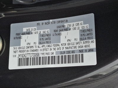 2026 Mazda Mazda MX-5 Miata Grand Touring Auto