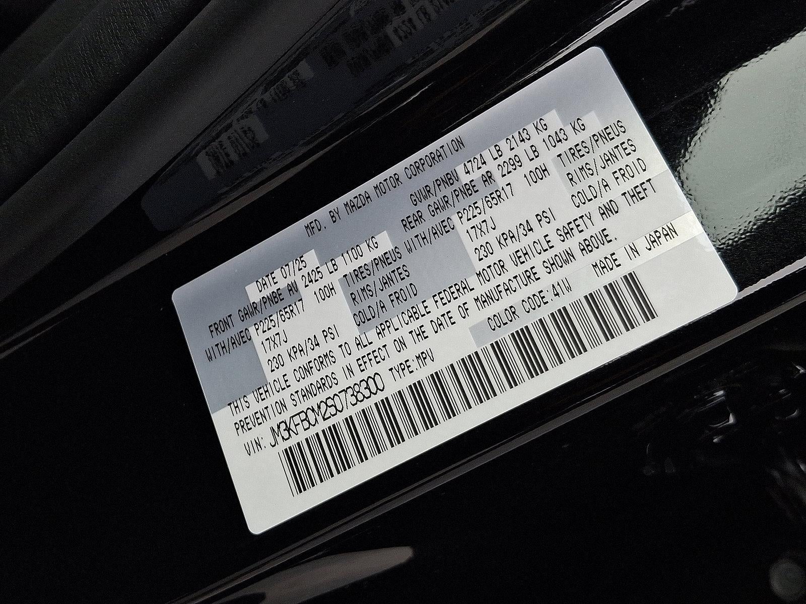 2025 Mazda Mazda CX-5 2.5 S Preferred Package AWD