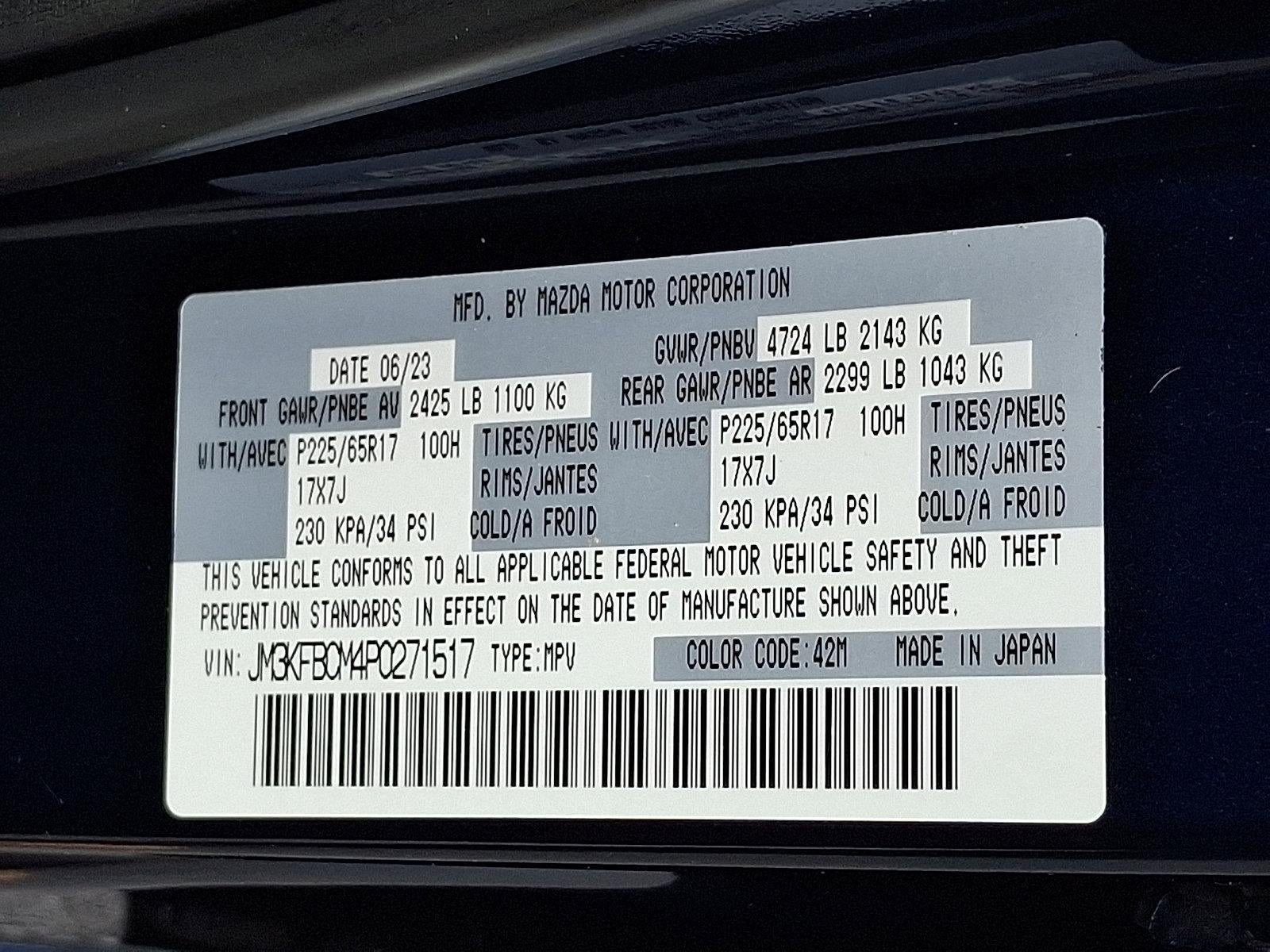 2023 Mazda Mazda CX-5 2.5 S Preferred Package AWD