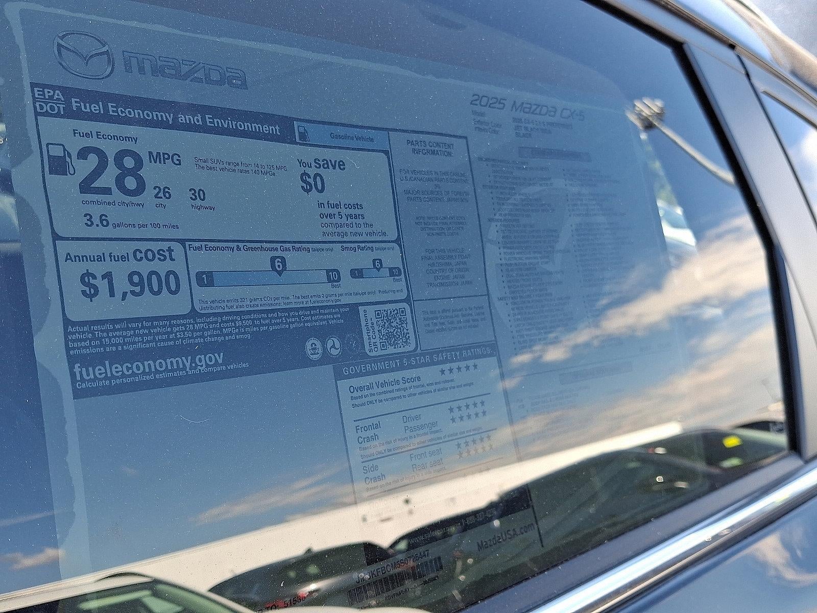 2025 Mazda Mazda CX-5 2.5 S Preferred Package AWD