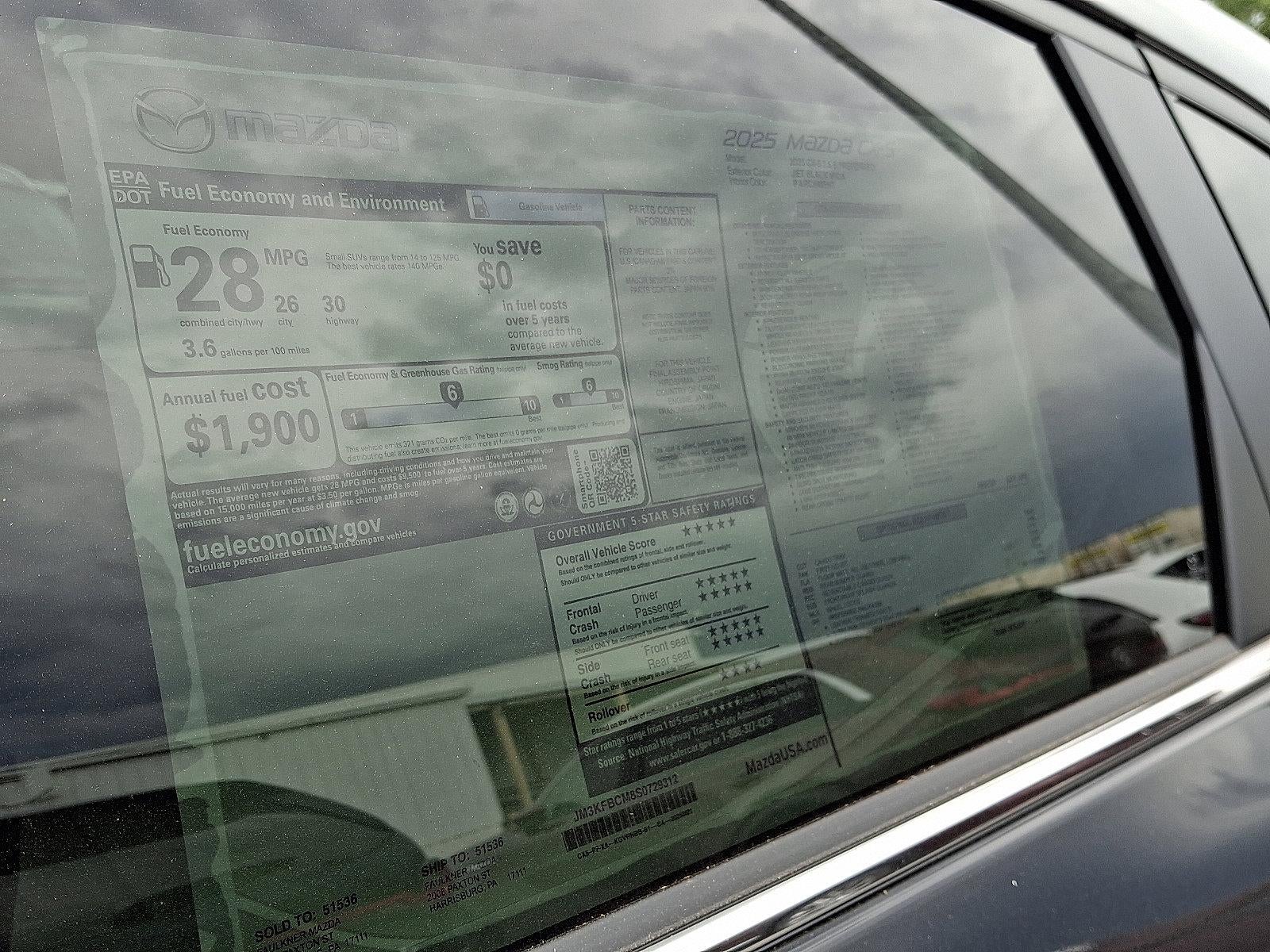 2025 Mazda Mazda CX-5 2.5 S Preferred Package AWD