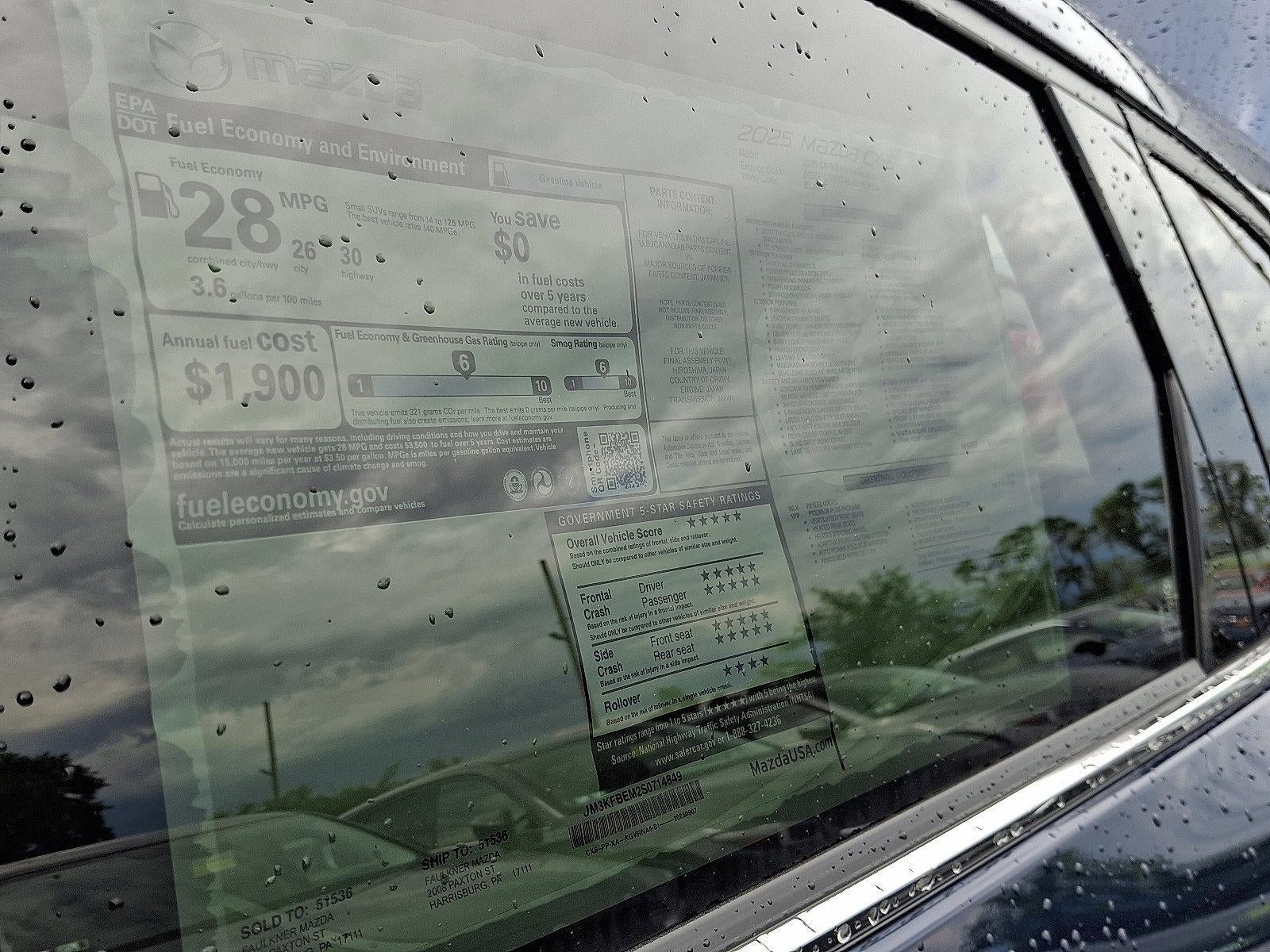 2025 Mazda Mazda CX-5 2.5 S Premium Plus Package AWD