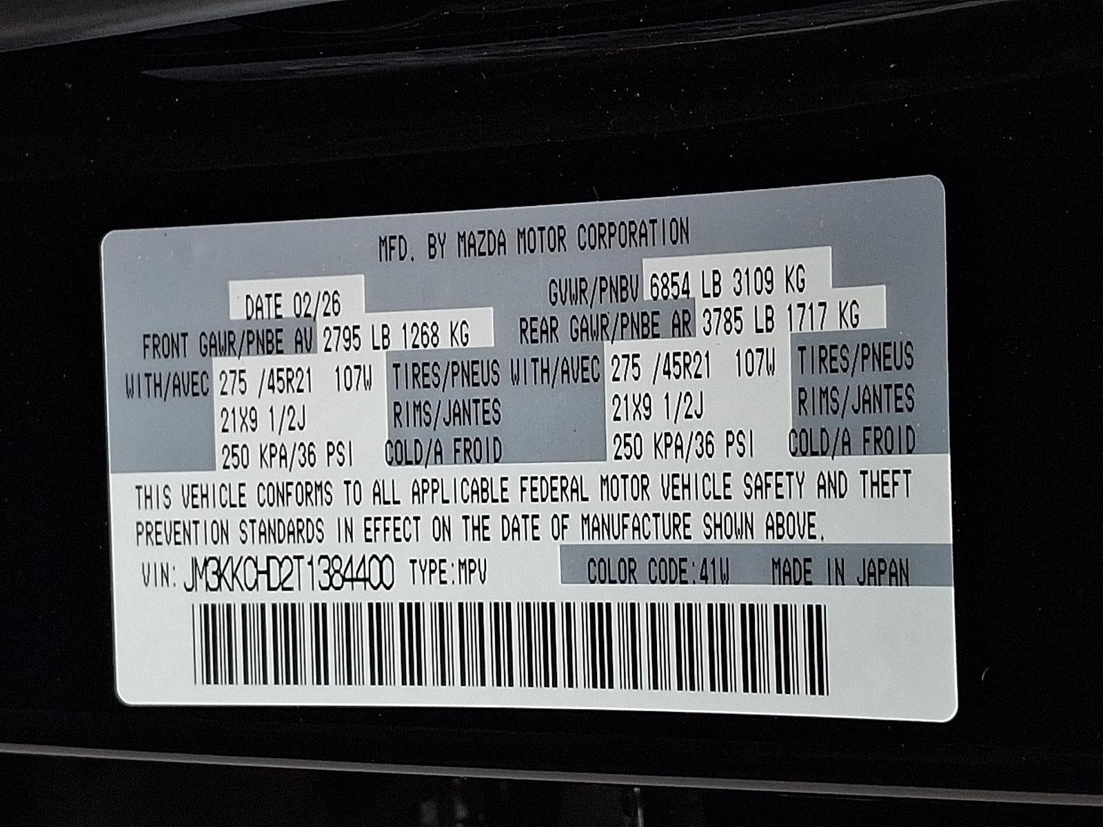 2026 Mazda Mazda CX-90 3.3 Turbo Premium Sport