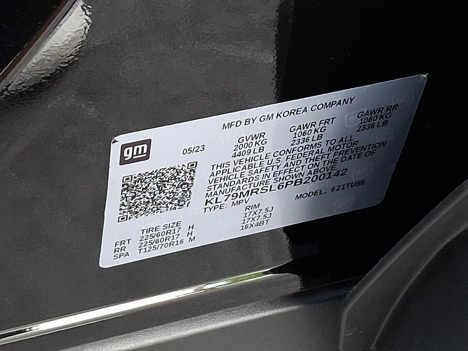2023 Chevrolet Trailblazer AWD 4dr LT