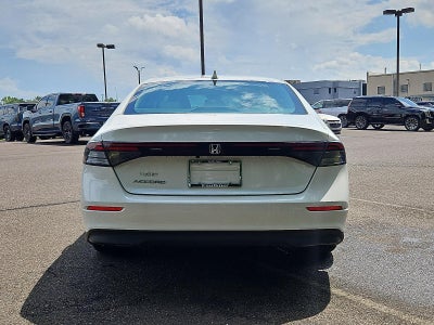 2023 Honda Accord Sedan LX CVT