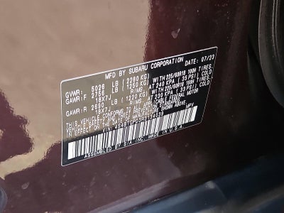 2024 Subaru Outback Touring XT AWD