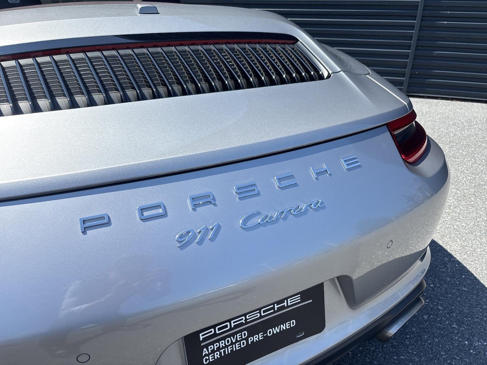 2017 Porsche 911 Carrera Cabriolet