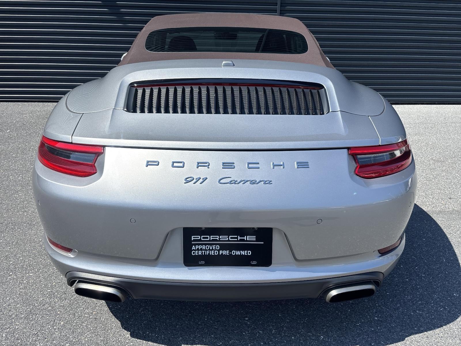 2017 Porsche 911 Carrera Cabriolet