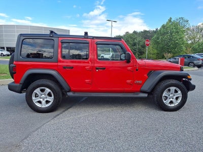 2018 Jeep Wrangler Unlimited Sport S 4x4