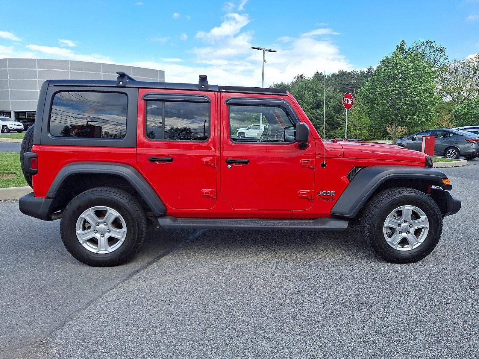 2018 Jeep Wrangler Unlimited Sport S 4x4