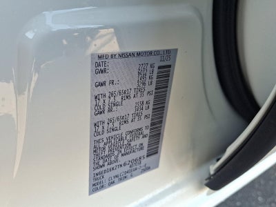 2026 Nissan Frontier Crew Cab SV