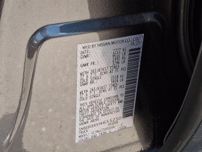 2026 Nissan Frontier Crew Cab SV