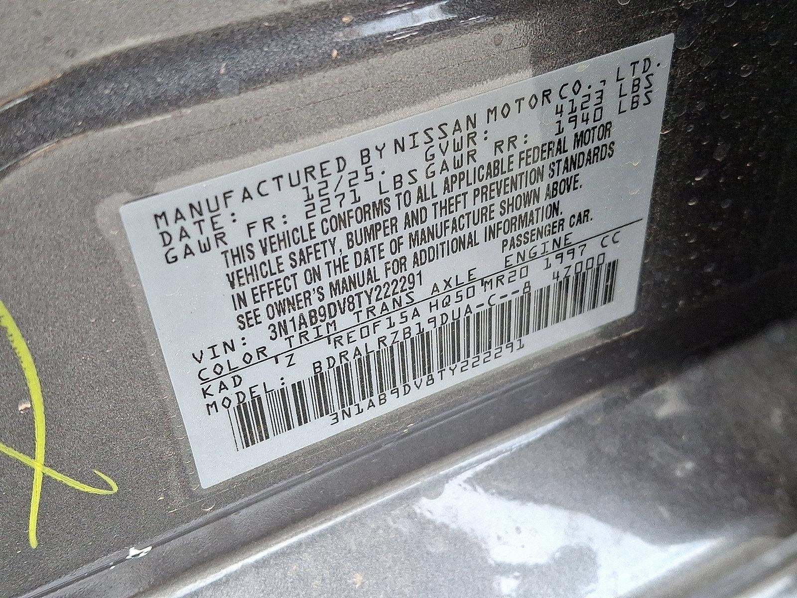 2026 Nissan Sentra SR