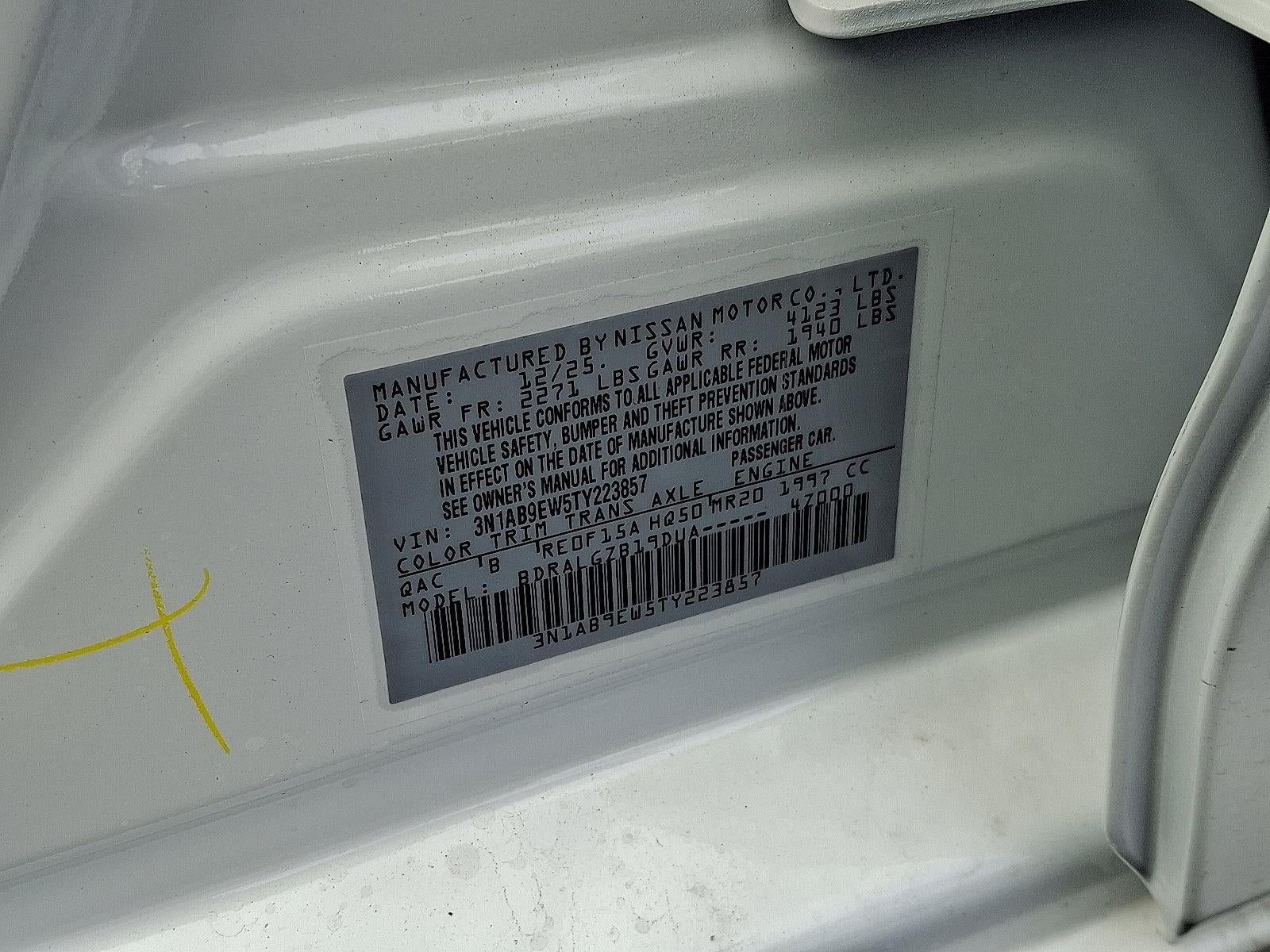 2026 Nissan Sentra SL