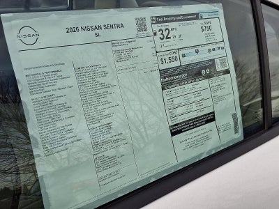 2026 Nissan Sentra SL