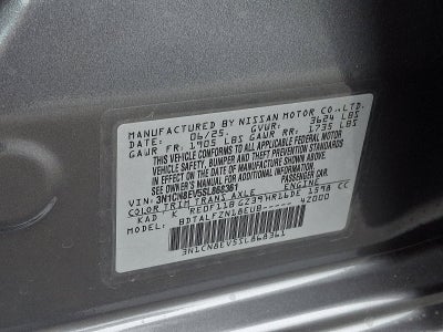 2025 Nissan Versa SV