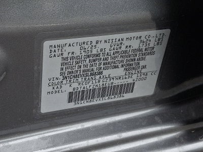 2025 Nissan Versa SV