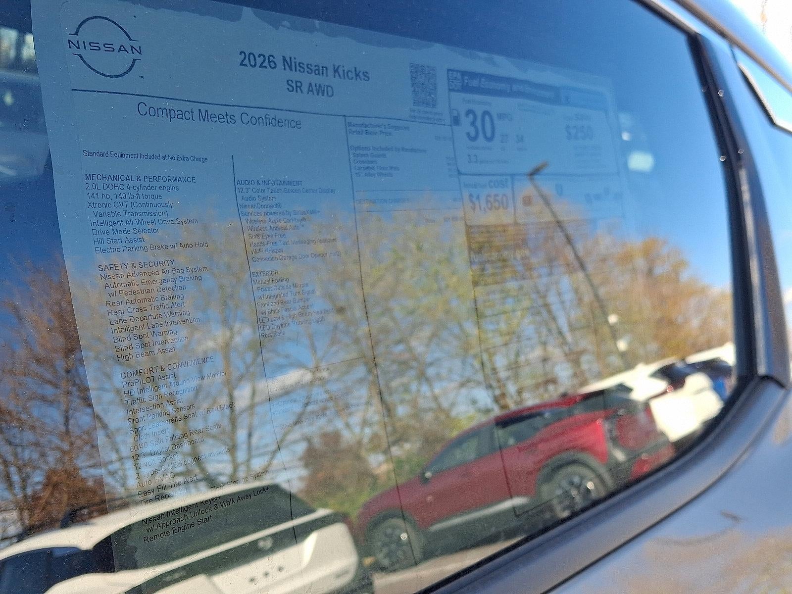 2026 Nissan Kicks SR