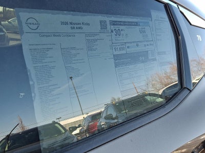 2026 Nissan Kicks SR