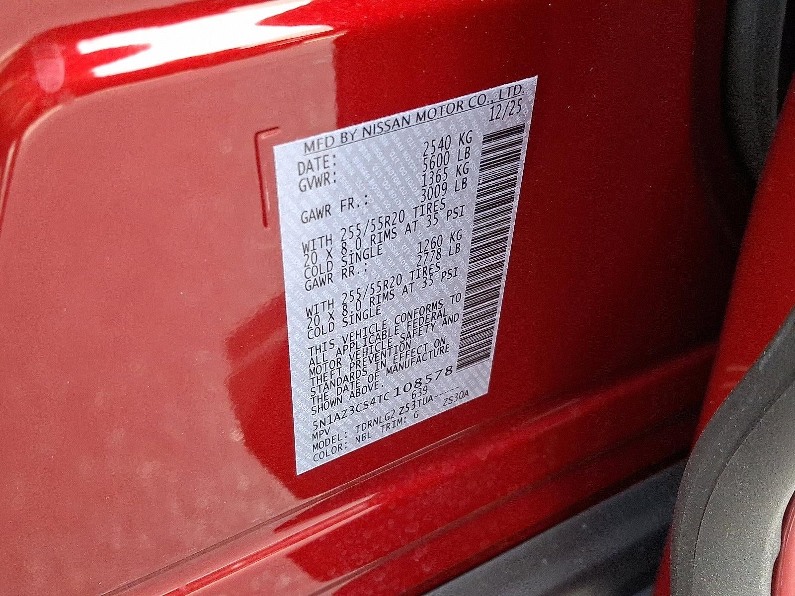 2026 Nissan Murano SL