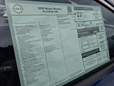 2026 Nissan Murano Platinum