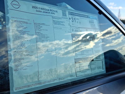 2026 Nissan Rogue 2026.5 AWD Dark Armor