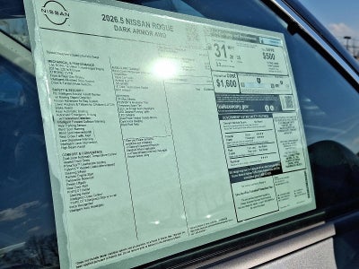 2026 Nissan N/A Dark Armor™