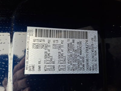 2026 Nissan Pathfinder SV