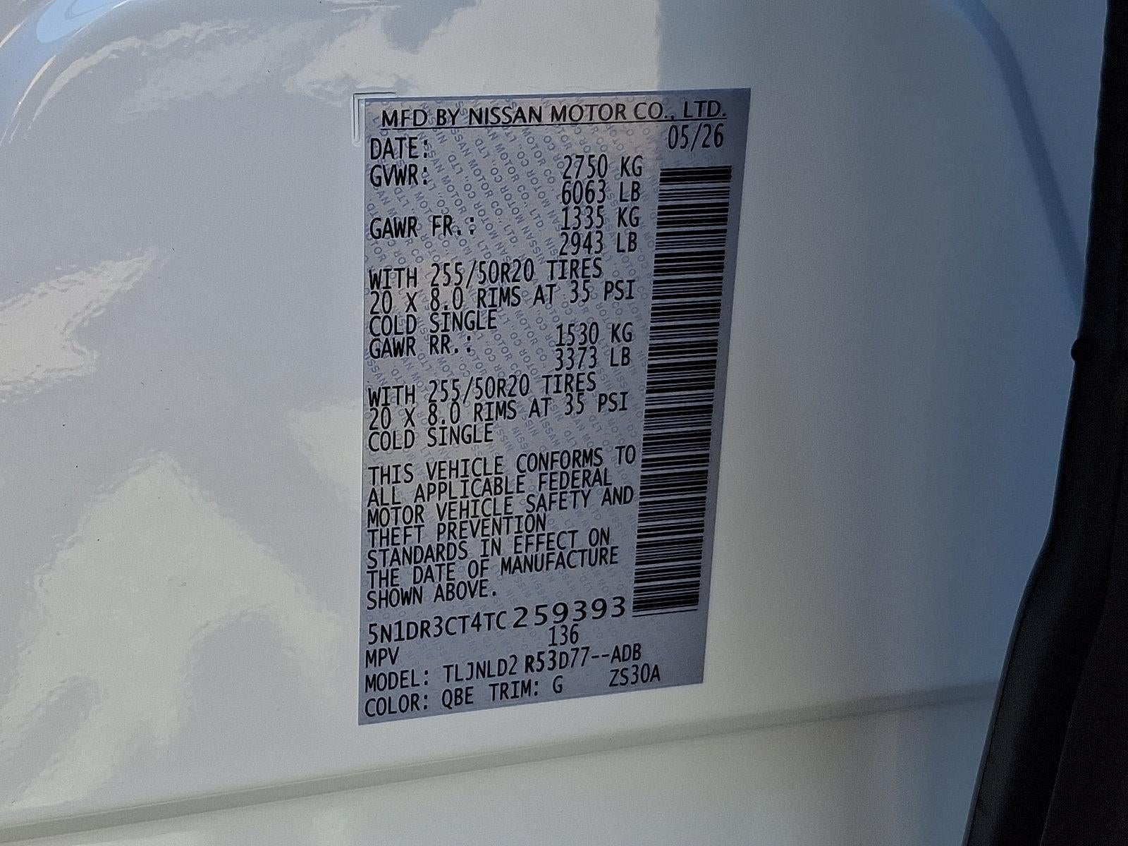 2026 Nissan Pathfinder SL