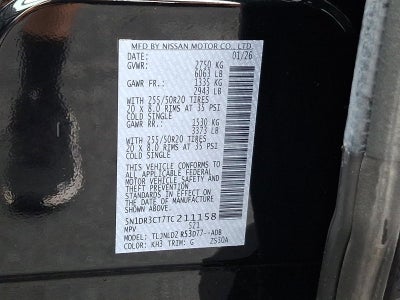 2026 Nissan Pathfinder SL