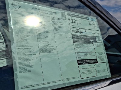 2026 Nissan Pathfinder Platinum