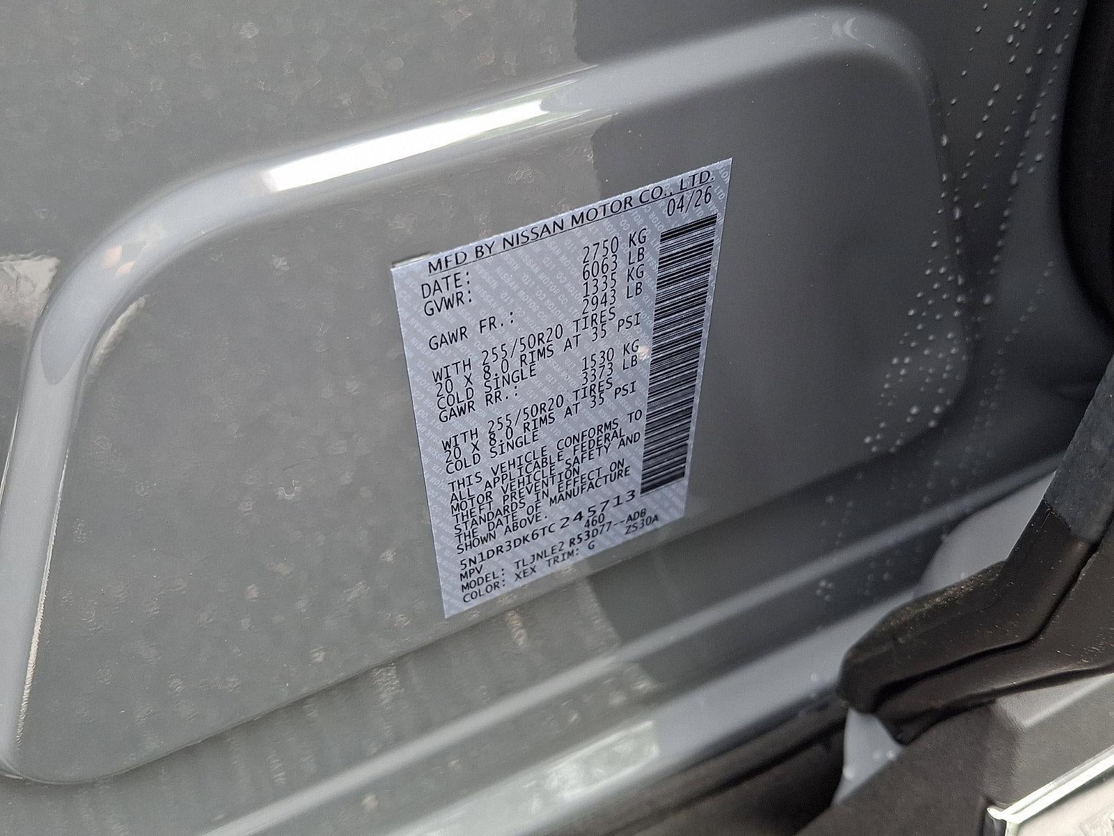 2026 Nissan Pathfinder Platinum