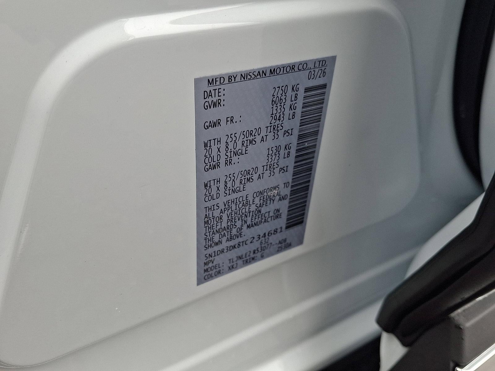 2026 Nissan Pathfinder Platinum