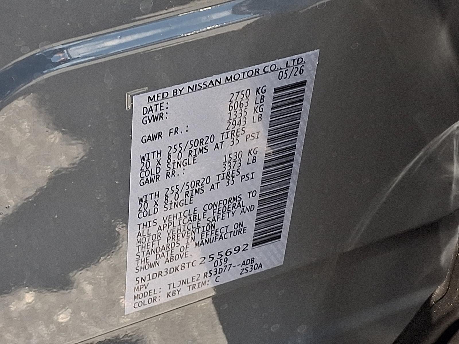2026 Nissan Pathfinder Platinum