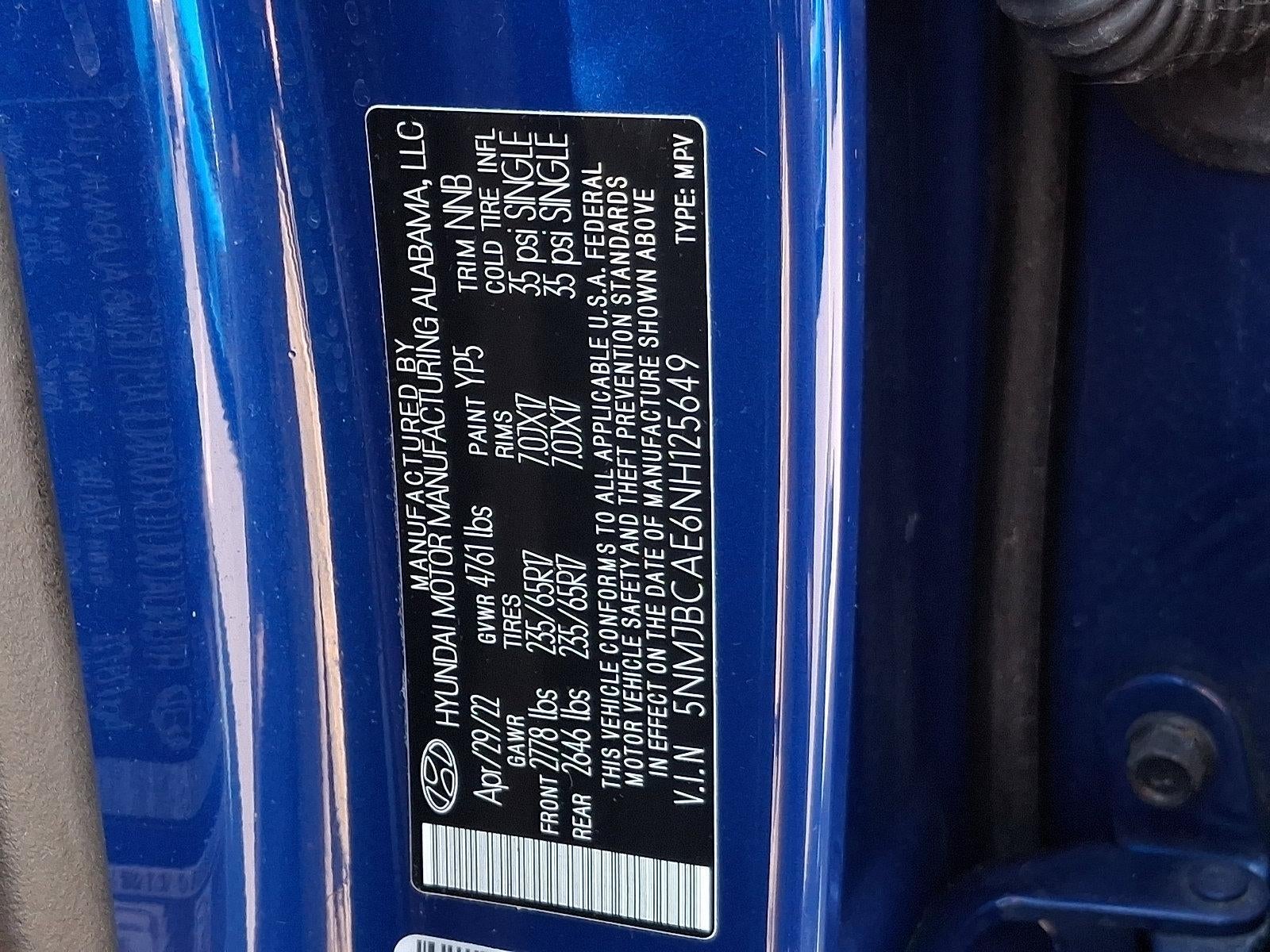 2022 Hyundai TUCSON SEL AWD