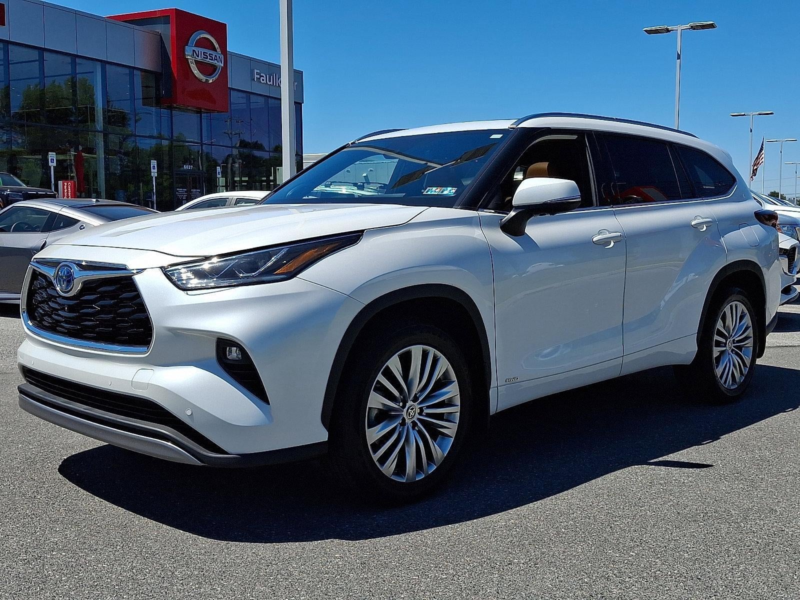 2024 Toyota Highlander Hybrid Platinum AWD (Natl)