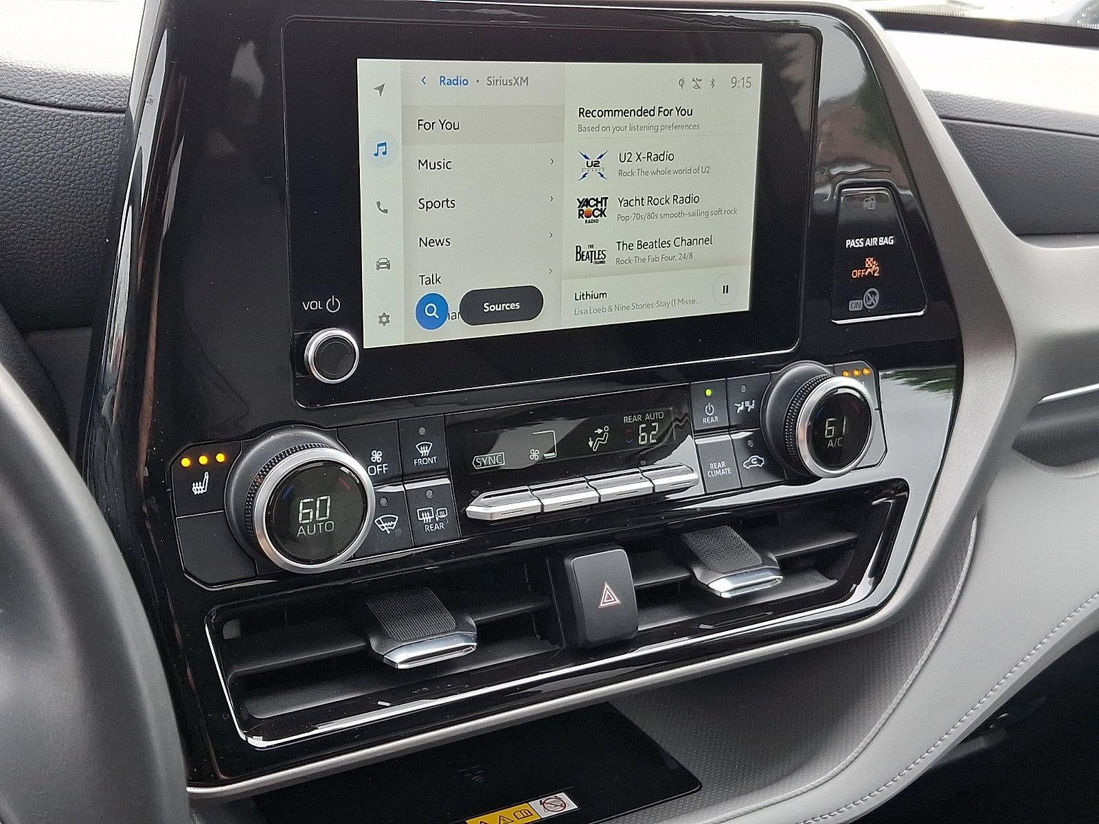 2024 Toyota Highlander XLE AWD (Natl)
