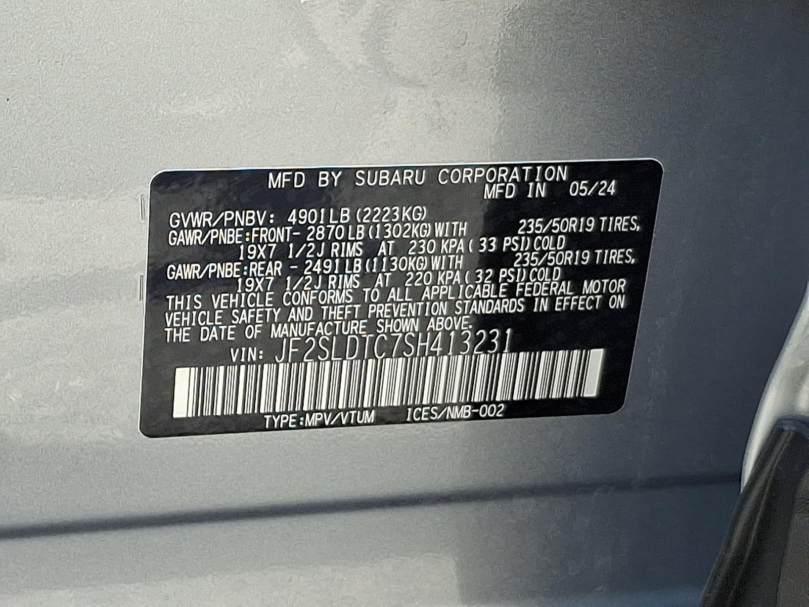 2025 Subaru Forester Touring AWD