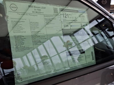 2026 Nissan LEAF S+