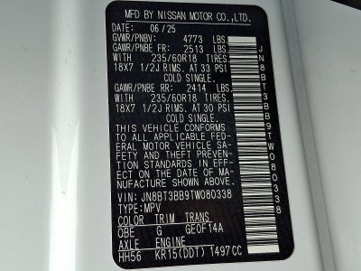 2026 Nissan Rogue AWD SV *Ltd Avail*