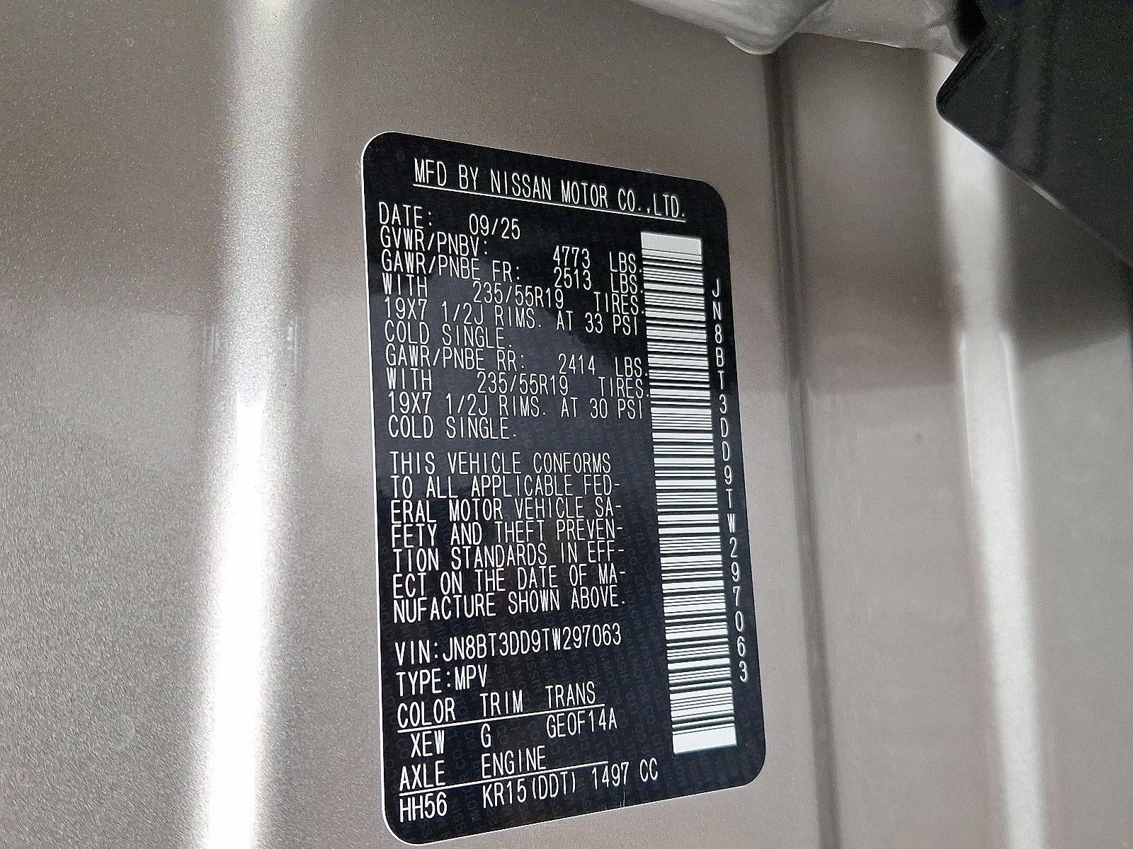 2026 Nissan Rogue AWD Platinum *Ltd Avail*