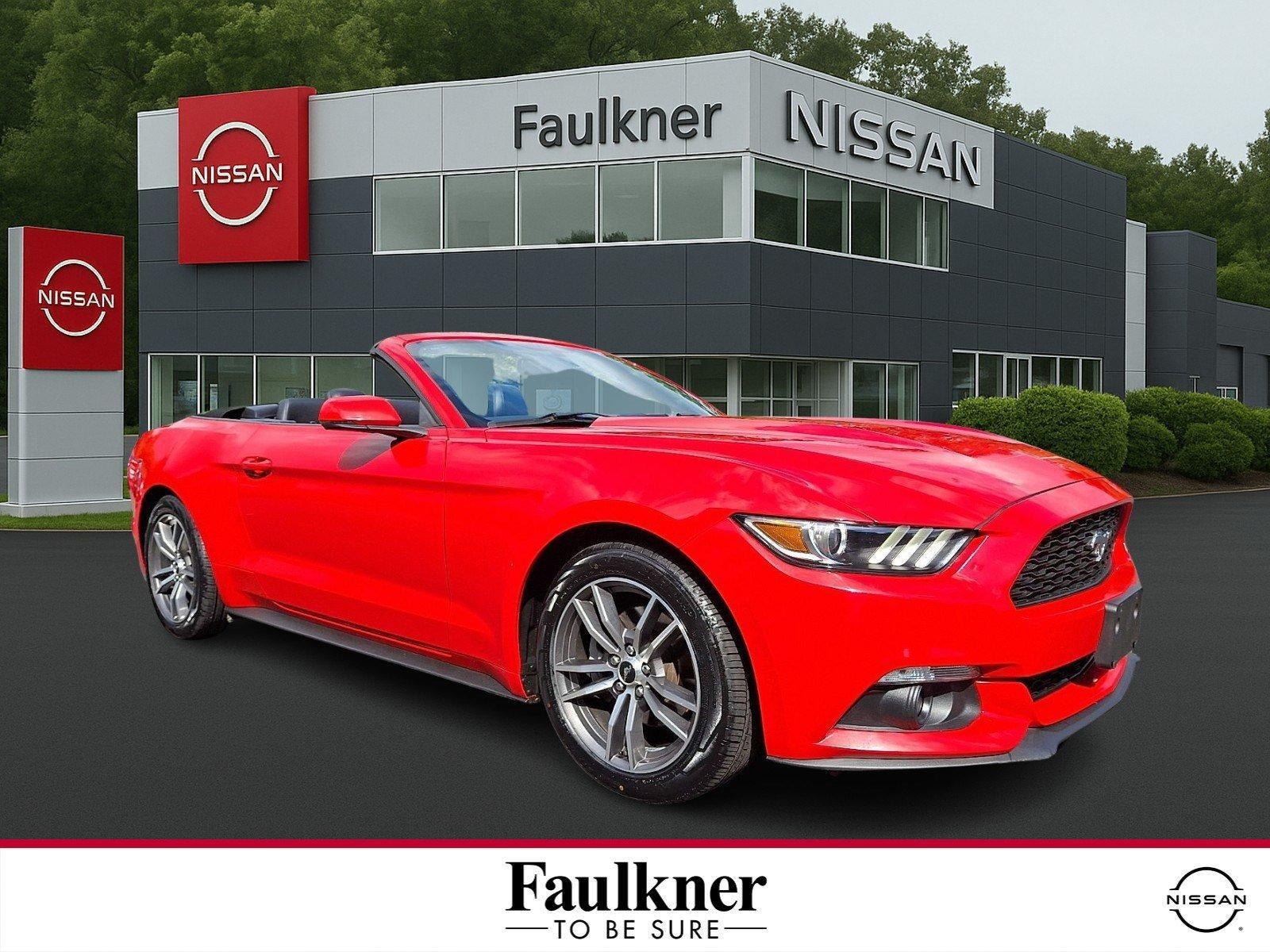 2016 Ford Mustang 2dr Conv EcoBoost Premium